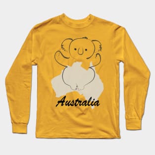 Cute koala Long Sleeve T-Shirt